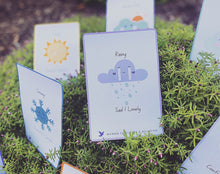 Load image into Gallery viewer, Forecast of Emotions Educational Flashcards - Printed Set