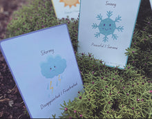 Load image into Gallery viewer, Forecast of Emotions Educational Flashcards - Printed Set