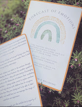 Load image into Gallery viewer, Forecast of Emotions Educational Flashcards - DIGITAL copy