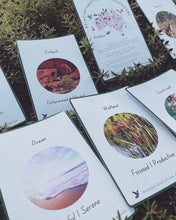 Load image into Gallery viewer, Relating Emotions to Ecosystems Educational Flashcards - Printed Set