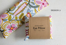 Load image into Gallery viewer, Soothing Lavender &amp; Weighted Rice Filled Eye Pillows
